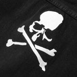 Shearling Denim Jacket - Black