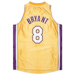 Kobe Bryant Los Angeles Lakers Reversible Jersey - Light Gold