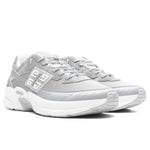 NFNTY-52 Suede and Mesh Sneakers - Light Grey