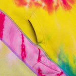 5 Cuts Tie Dye Hooded Sweatshirt - Assorted