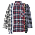 7 Cuts Shirt - Berry/Navy