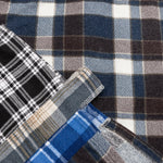 7 Cuts Shirt - Brown/Blue