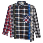 7 Cuts Shirt - Brown/Blue