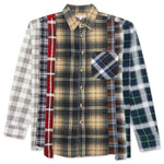 7 Cuts Shirt - Tan/Navy