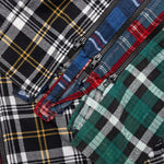 7 Cuts Zipped Wide Shirt - Black/Yellow