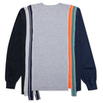 College 7 Cuts L/S Tee - Grey Joe