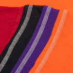 College 7 Cuts L/S Tee - Orange San