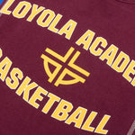 College 7 Cuts S/S Tee - Burgundy Loyola
