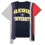 College 7 Cuts S/S Tee - Navy Regis