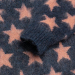 Mohair Cardigan - Blue/Grey