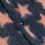 Mohair Cardigan - Blue/Grey