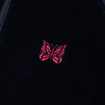 R.C. Velour Track Jacket - Navy