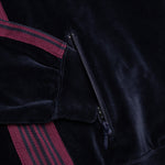 R.C. Velour Track Jacket - Navy