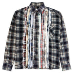 Ribbon Shirt - Blue/White