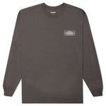 Bar & Shield L/S C-Tee - Grey