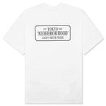 Bar & Shield S/S C-Tee - White