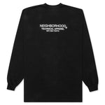 Distortion-1 L/S C-Tee - Black