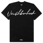 Script S/S C-Tee - Black
