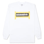 Tape L/S C-Tee - White