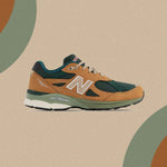 990v3 - Tan/Green