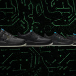 Air Force 1 (PS) - Black/Light Blue Fury