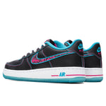 Air Force 1 LV8 1 (GS) - Black/Light Blue Fury