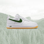Air Force 1 Low Retro - White/Forest Green/Gum Yellow