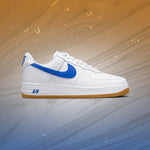 Air Force 1 Low Retro 'Color of the Month' - White/Royal Blue/Gum Yellow