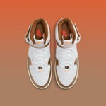 Air Force 1 Mid QS "Ale Brown" - White/Total Orange/Ale Brown