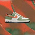 Air Force 1 '07 Oil Green - Oil Green/Safety Orange/White