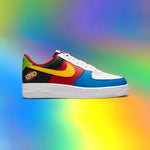 Nike x UNO Air Force 1 '07 - White/Yellow Zest/University Red