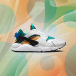 Air Huarache - White/Blue/Emerald