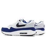 Air Max 1 - White/Black/Deep Royal Blue