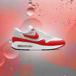 Air Max 1 '86 Original Big Bubble - White/University Red/Neutral Grey