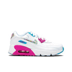 Air Max 90 LTR SE (PS) - White/Multi/Active Fuchsia