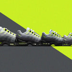 Air Max 95 OG (GS) - Black/Neon Yellow