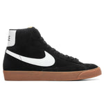 Blazer Mid '77 Suede - Black/White/Gum
