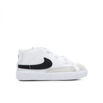 Blazer Mid Crib Bootie - White/Black