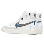 Blazer Mid '77 "Paint Splatter" - White/Black