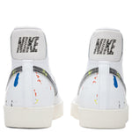 Blazer Mid '77 "Paint Splatter" - White/Black