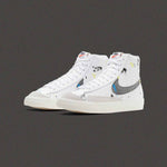 Blazer Mid '77 "Paint Splatter" - White/Black