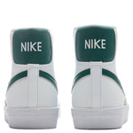 Blazer Mid '77 (GS) - White/Dark Teal Green