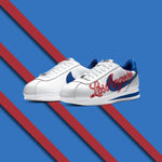 Cortez Basic Leather 'Los Angeles' - White/Game Royal/University Red