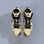 Dunk High 1985 SP "Acid Wash" - Lemon Drop/Black