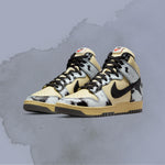 Dunk High 1985 SP "Acid Wash" - Lemon Drop/Black