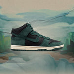 Dunk High Retro PRM - Black/Faded Spruce/Light Cream