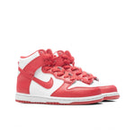 Dunk High (PS) - White/University Red