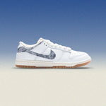 Dunk Low - White/Midnight Navy/Gym Red