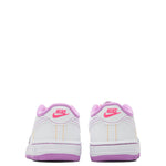 Force 1 (TD) - White/Fuchsia Glow