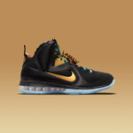 LeBron 9 "Watch the Throne" - Black/Metallic Gold